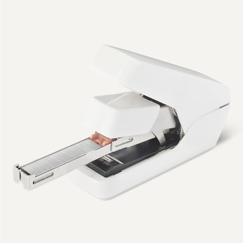 Eco-Friendly Basics Office Heavy Duty Stapler, Flat Clinch, Effortless, Kit